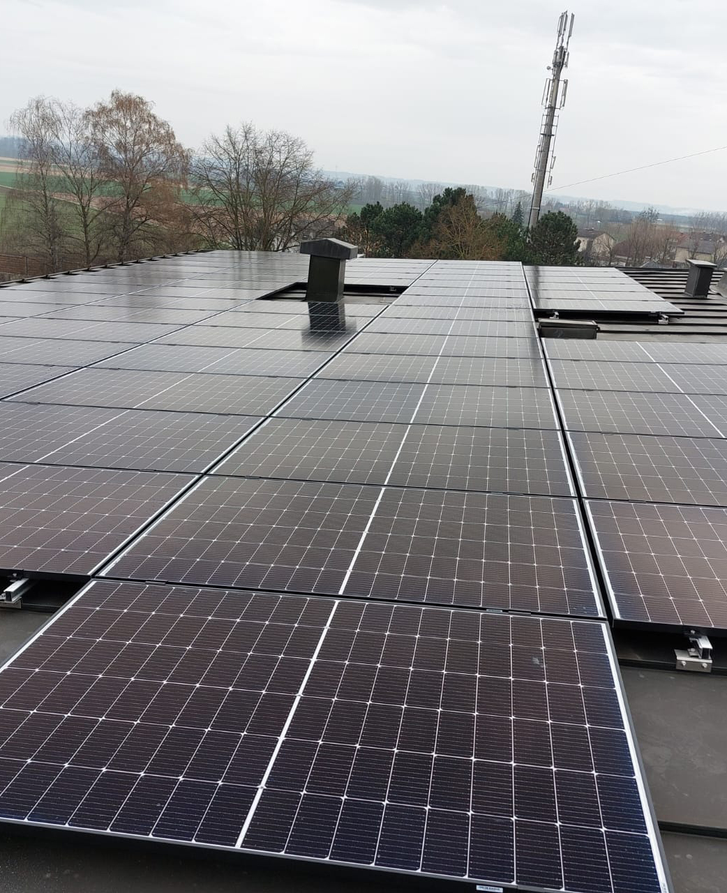 Solar panels installed by PV Pantea on the roof, Image 17